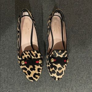 Kate Spade Margery Loafer
Pumps in Leapord Calf Hair, Size
10 Medium